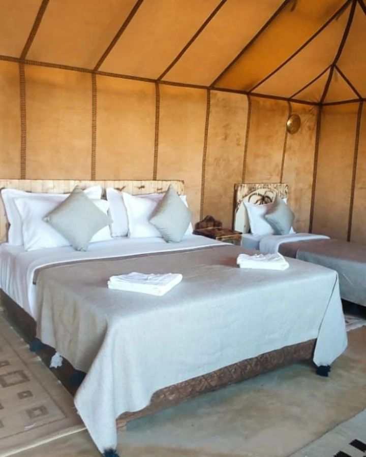 فندق Blue Sky Luxury Camp مرزوكة المظهر الخارجي الصورة