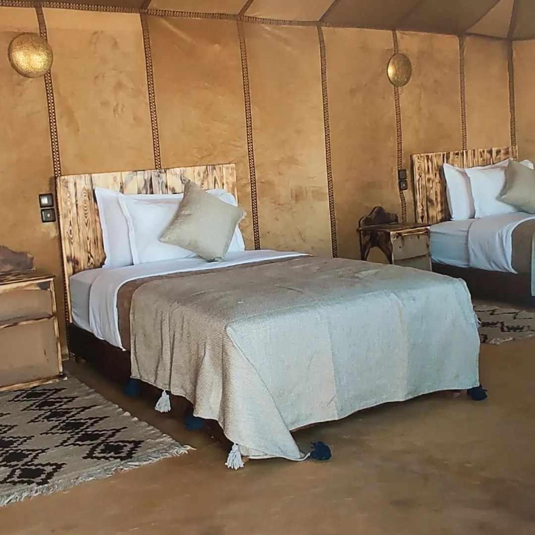 فندق Blue Sky Luxury Camp مرزوكة المظهر الخارجي الصورة