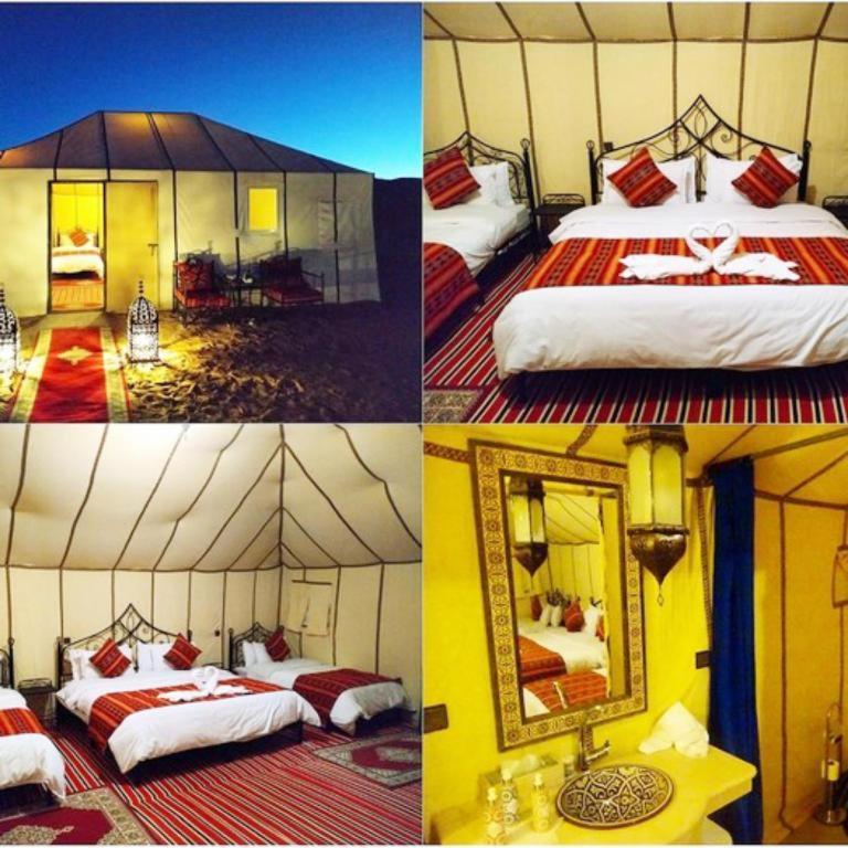 فندق Blue Sky Luxury Camp مرزوكة المظهر الخارجي الصورة